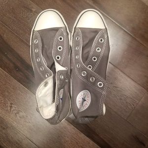 Gray Converses